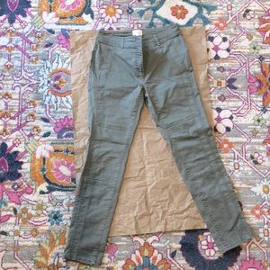 DONATED Olive Cargo-Style Jeans